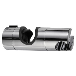 Croydex Universal Riser Rail Slider - Chrome