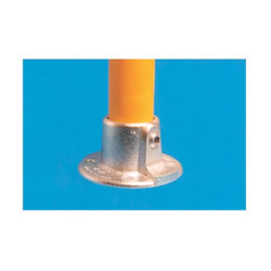 Wall Flange - Key Clamp System - Galvanised