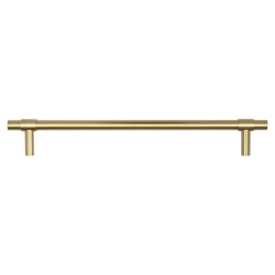 CRES by Frelan Satin Brass 20mm T-Bar Door Pull Handle - Screw Fix - 425 c/c