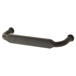 Altro Eton 12mm D-Bar Cabinet Pull Handle - 96mm Centres - Matt Black