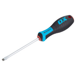 OX Pro Slotted Flared Screwdriver - 100 x 5.5mm