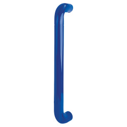 Hoppe AR602/600 Nylon D-Bar Door Pull Handle - Back to Back - 600mm c/c - Cobalt Blue