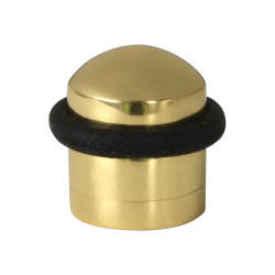 Altro Designer Floor Door Stop - 30 x 37mm - Polished Brass
