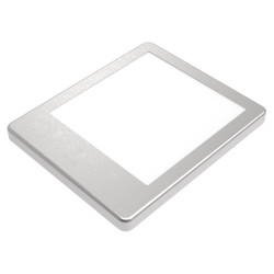 Sensio Horizon 3.6W LED Square Cabinet Downlight & Driver - 3/4/5000K - Stainless Steel - Pack of 3