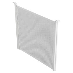elfa Top Track System - Click In Medium Mesh Drawer Dividers - 431 x 180mm - White - Pack of 2