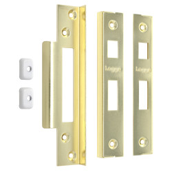 Legge N42PB/0.5 13mm Rebate Kit to suit Heavy Duty 5 Lever Sashlock - Polished Brass