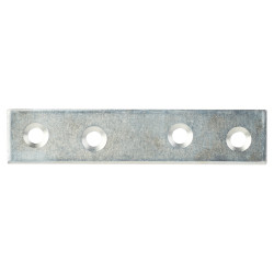 Flat Mending Plate - 150 x 15 x 2mm - Zinc Plated - Pack of 10