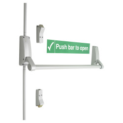 Briton 376 Push Bar Panic Bolt - Timber Door