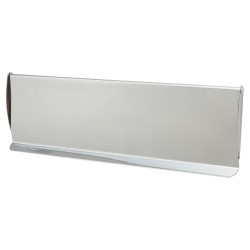 Carlisle Brass Curved Pattern Interior Letter Tidy - 302 x 95mm - Polished Chrome