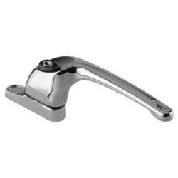 ERA uPVC/Timber Maxim Espagnolette Locking Multipoint Window Handle - Right Hand - Bright Chrome