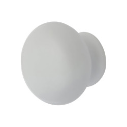 Hampstead Ceramic/Porcelain Round Cabinet Knob - 35mm Diameter - White