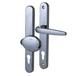 Trojan Sparta uPVC Multipoint Lever/Pad Door Handle - 92/62mm c/c - Chrome