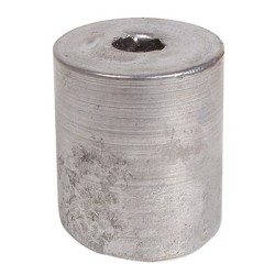 Lead Sash Window Make Weight - 1lb (0.45kg) - Suits Round or Square Weights