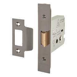 Altro Heavy Duty Flat Latch - 79mm Case - 57mm Backset - Black Nickel