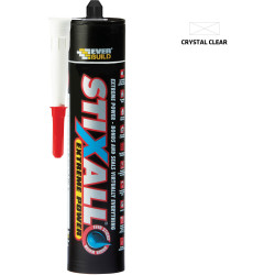 Everbuild Stixall Extreme Power Multi-Purpose Building Sealant & Adhesive - 290ml - Clear
