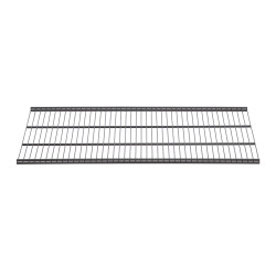 elfa Garage+ Storage Top Track System - Click In Ventilated Wire Shelf - 607 x 507mm - Matt Grey