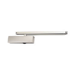 GEZE TS3000V Fire Door Closer - Power Size EN 1-4 - Push Side Mounting - Silver