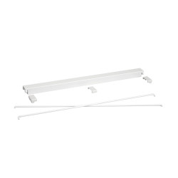 elfa Top Track System - Freestanding Stabilization Kit - 605mm Length - White