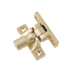 Burlington by Frelan Brighton Sash Window Fastener - Pattern 1 - 55 x 15mm - Satin Brass