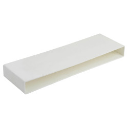 Manrose Flat Channel Connector - 300 x 25mm - White