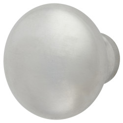 Alexander & Wilks Wade Round Cabinet Knob - 32mm Diameter - Satin Chrome