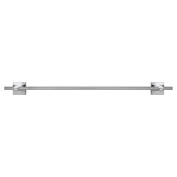 Croydex Chester Round Towel Rail - 675 x 72.5mm - Polished Chrome