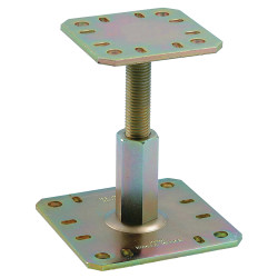 Simpson Strong Tie PPRC Adjustable Elevated Post Base for 100-200mm Posts - 100-150mm Height