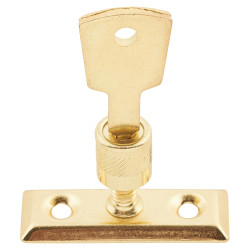 Touchpoint Locking Casement Window Stay Pin - Brass Plated