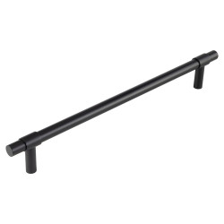 CRES by Frelan Black 20mm T-Bar Door Pull Handle - Bolt Fix - 425 c/c