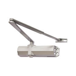 Arrone AR6800 Fire Door Closer - Power Size 2-4 - Without Cover - Push/Pull Mounting - Silver