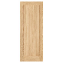 LPD Belize 5 Panel Pre-Finished Solid Internal Door - 1981 x 457 x 35mm - Oak