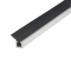 Sealmaster ARK Stop Seal - 2100mm Length - Satin Anodised Aluminium