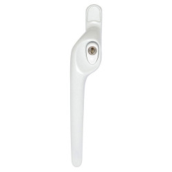 ERA uPVC Maxim Offset Espagnolette Locking Multipoint Multi-Spindle Window Handle - L-Hand - White
