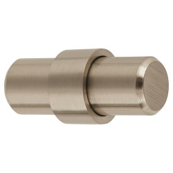 Altro Collared T-Bar Cabinet Knob - 60 x 32mm - Satin Stainless Steel