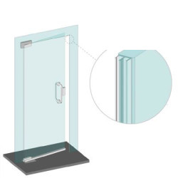 CCE Glass Lip Seal Pack - Suit 8-14mm Glass - 2500mm Length - Pack of 3