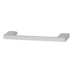 Altro 9mm Slim D-Bar Cabinet Pull Handle - 192mm Centres - White