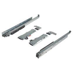 Blum TIP-ON Push to Open BLUMOTION Soft Close Drawer Runner - Full Extension - 750mm Length - 70kg