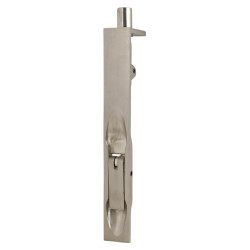 Altro Lever Action Flush Bolt - 200 x 19mm - Satin Nickel