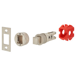 Jigtech Smartbolt Bathroom Deadbolt - 45mm Backset - Satin Nickel