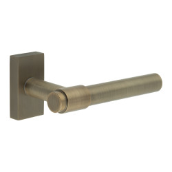 CRES by Frelan CR-103 uPVC Multipoint Door Handle on Rectangular Rose - Antique Brass