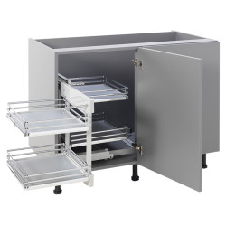 Kitchen Cabinet Storage Blind Corner Optimiser Plus - Fits to Cabinet Width 800mm