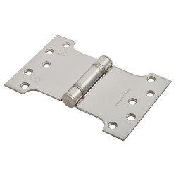 Enduro Max Parliament Hinge - 102 x 100 x 152 x 3.5mm - Polished Stainless Steel - Pair