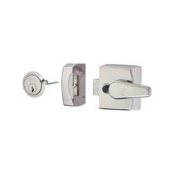 ERA Replacement Nightlatch - 40mm Backset - Polished Chrome Case/Cylinder