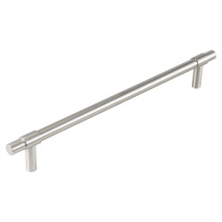 CRES by Frelan Satin Stainless Steel 20mm T-Bar Door Pull Handle - Bolt Fix - 425 c/c