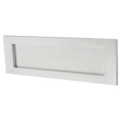 Heritage Brass by M Marcus Letter Plate - 305 x 101mm - Satin Chrome