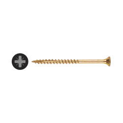 Reisser Cutter Pozi Countersunk Wood Screws - 4.0 x 60mm - Yellow Zinc - Pack of 200
