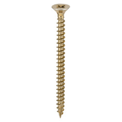 TIMCO Classic Pozi Countersunk Wood Screws - 4.5 x 60mm - Yellow Zinc - Pack of 200