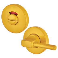 Hoppe AR600/29D Nylon Disabled Bathroom Turn & Release - 52mm Diameter - Golden Yellow
