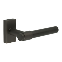 CRES by Frelan CR-103 uPVC Multipoint Door Handle on Rectangular Rose - Dark Bronze