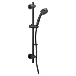 Croydex Presion Single Spray Shower Kit - Matt Black